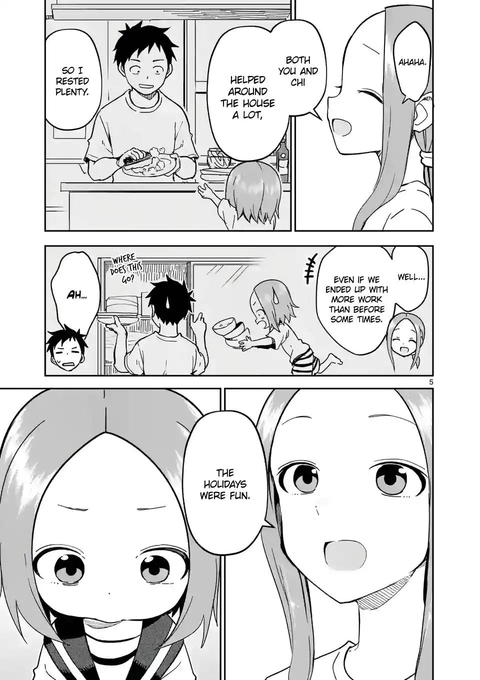 Karakai Jouzu no (Moto) Takagi-san Chapter 229 5